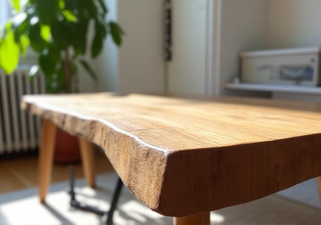 Mobili artigianali in legno non trattato